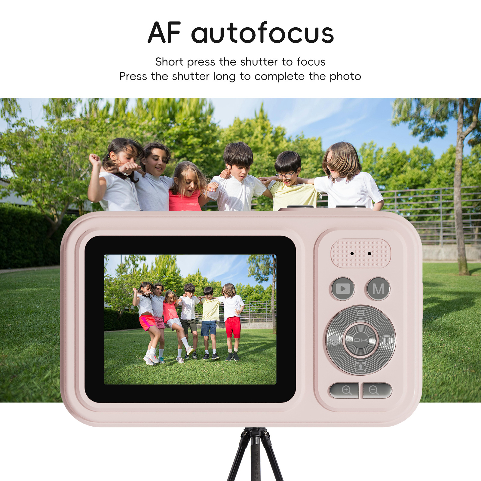 V888-ELOSUNG35547-202507021040-01 48MP Digital Camera with 16x Zoom & AF Autofocus - Full HD Vlogging Camera for Beginners & Kids(Black) - Image 2