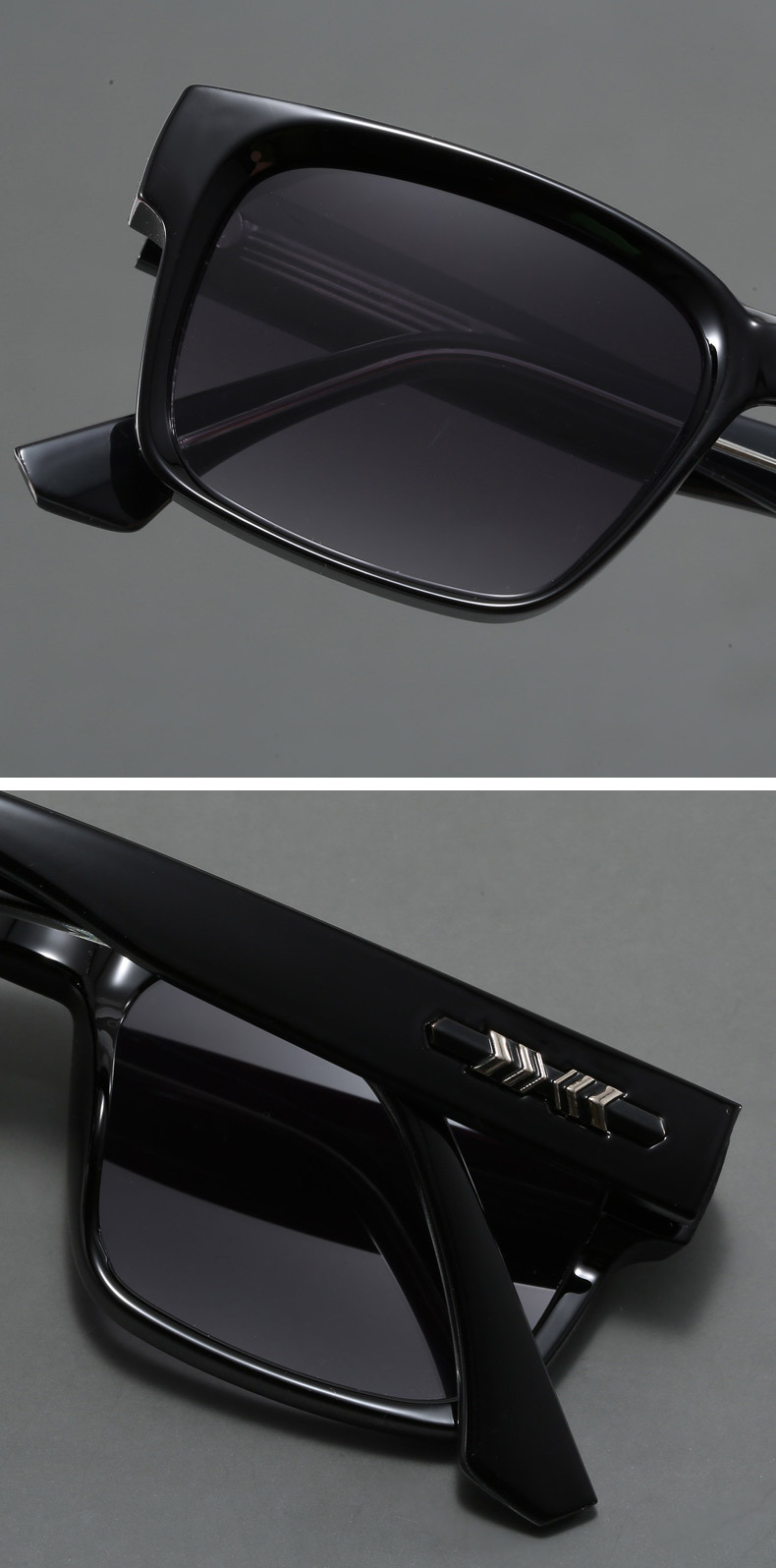 V888-LOSUNG17465-216123-03 Brown Trendy Oversized Lightweight Blue Light Blocking Sunglasses for Men - Anti-Fog, Photochromic, and UV Protection - Image 4