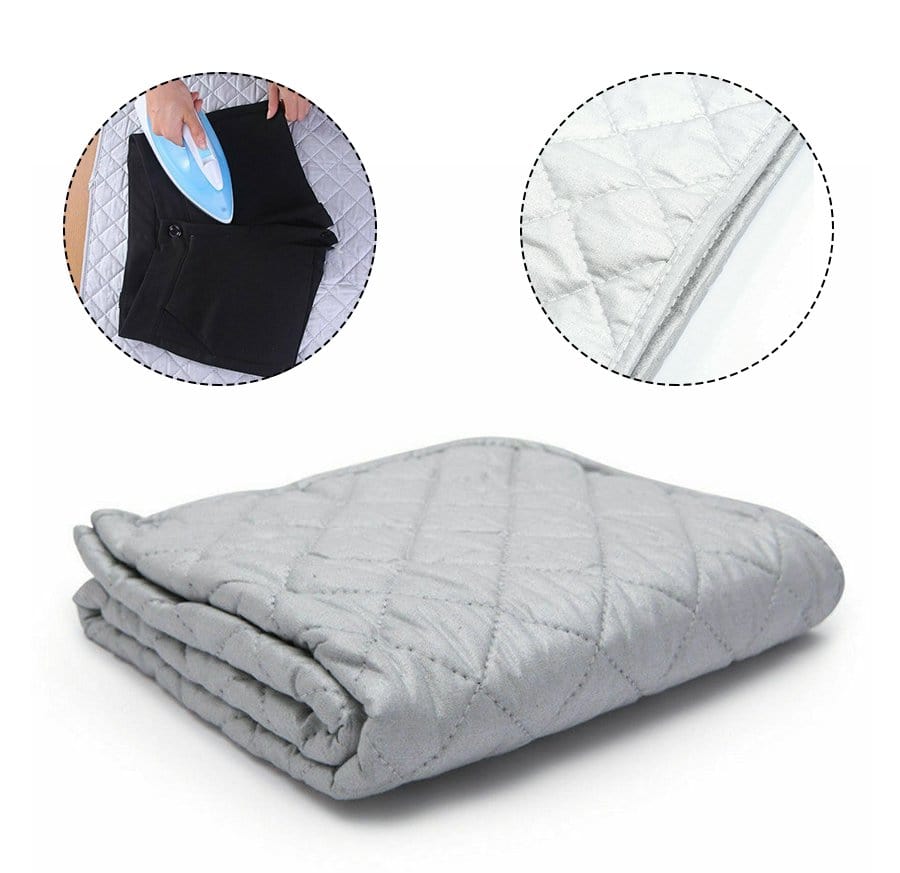 V915-HO0010-204090-02 Iron Anywhere Portable & Foldable Ironing Mat with Heat Protecting Pressing Pad - Image 3