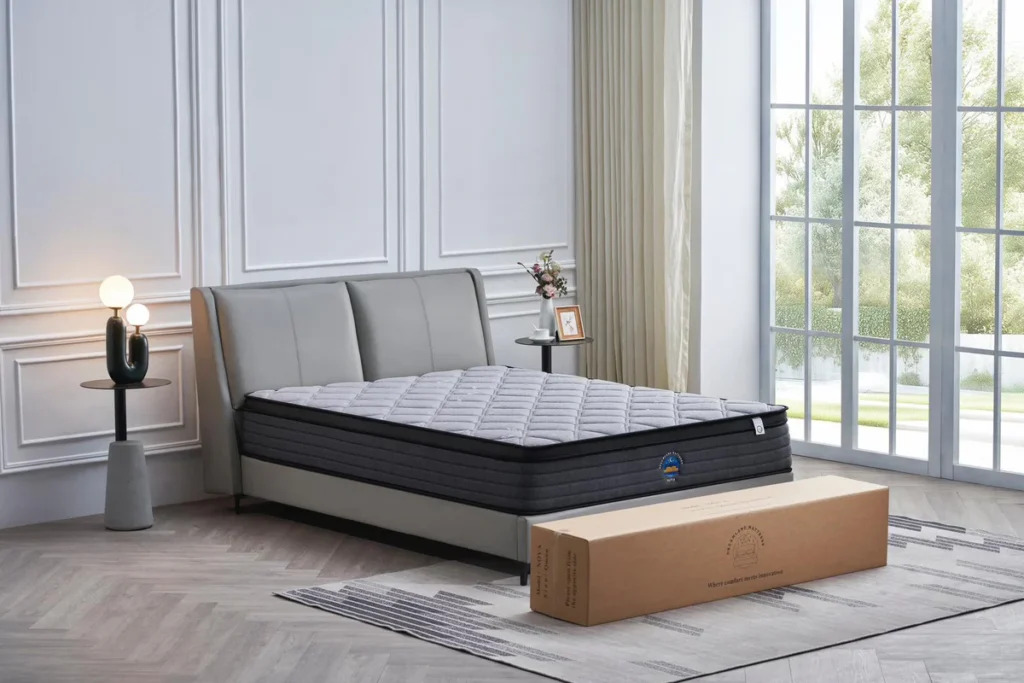 V969-MATTRESS-DOUBLE02-220339-03 Nova hybrid 28cms thickness pocket spring mattress-double - Image 3