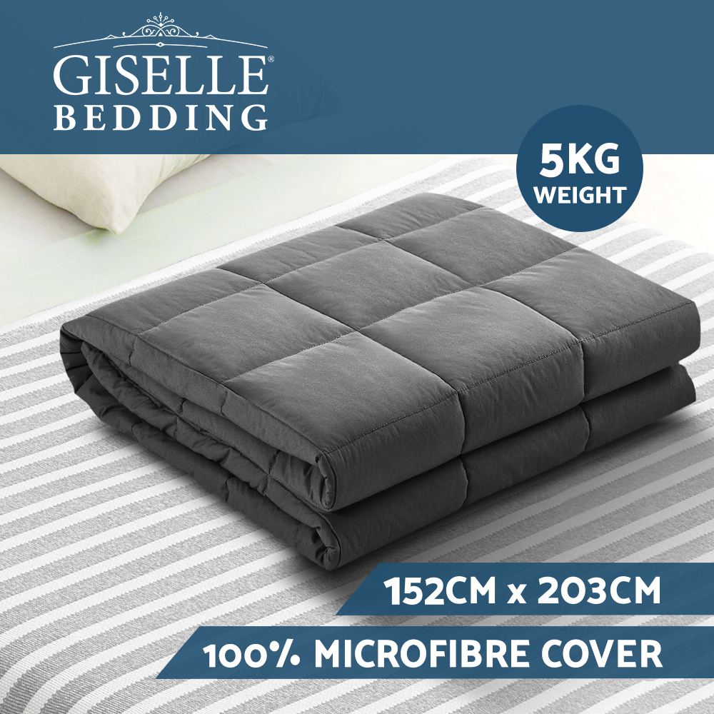 WBLANKET-CT-5KG-01 Giselle Weighted Blanket 5KG Adult - Image 2