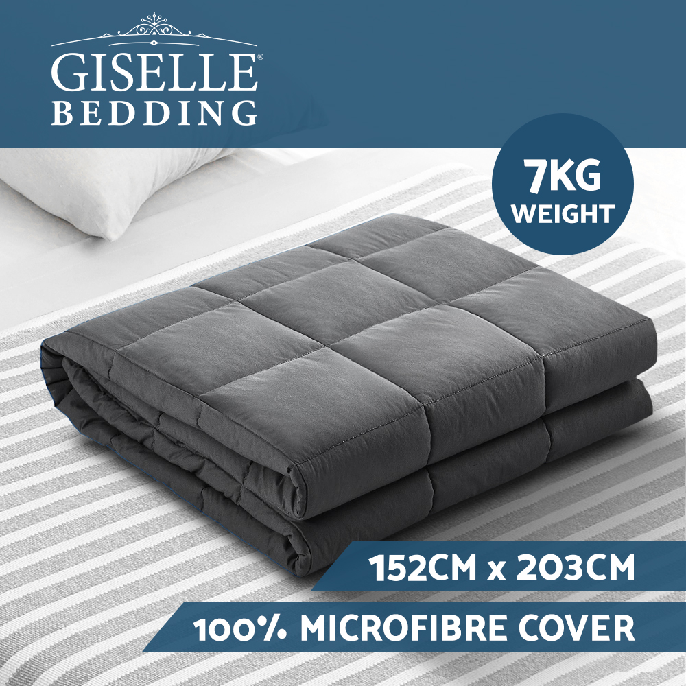 WBLANKET-CT-7KG-01 Giselle Weighted Blanket 7KG Adult - Image 2