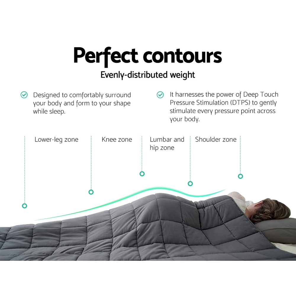 WBLANKET-CT-9KG-03 Giselle Weighted Blanket 9KG Adult - Image 4