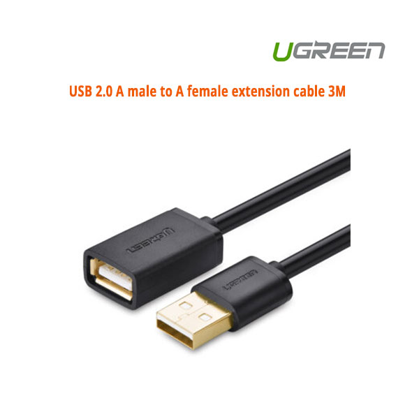 acbugn10317_01_21 UGREEN USB 2.0 A male to A female extension cable 3M (10317) - Image 1