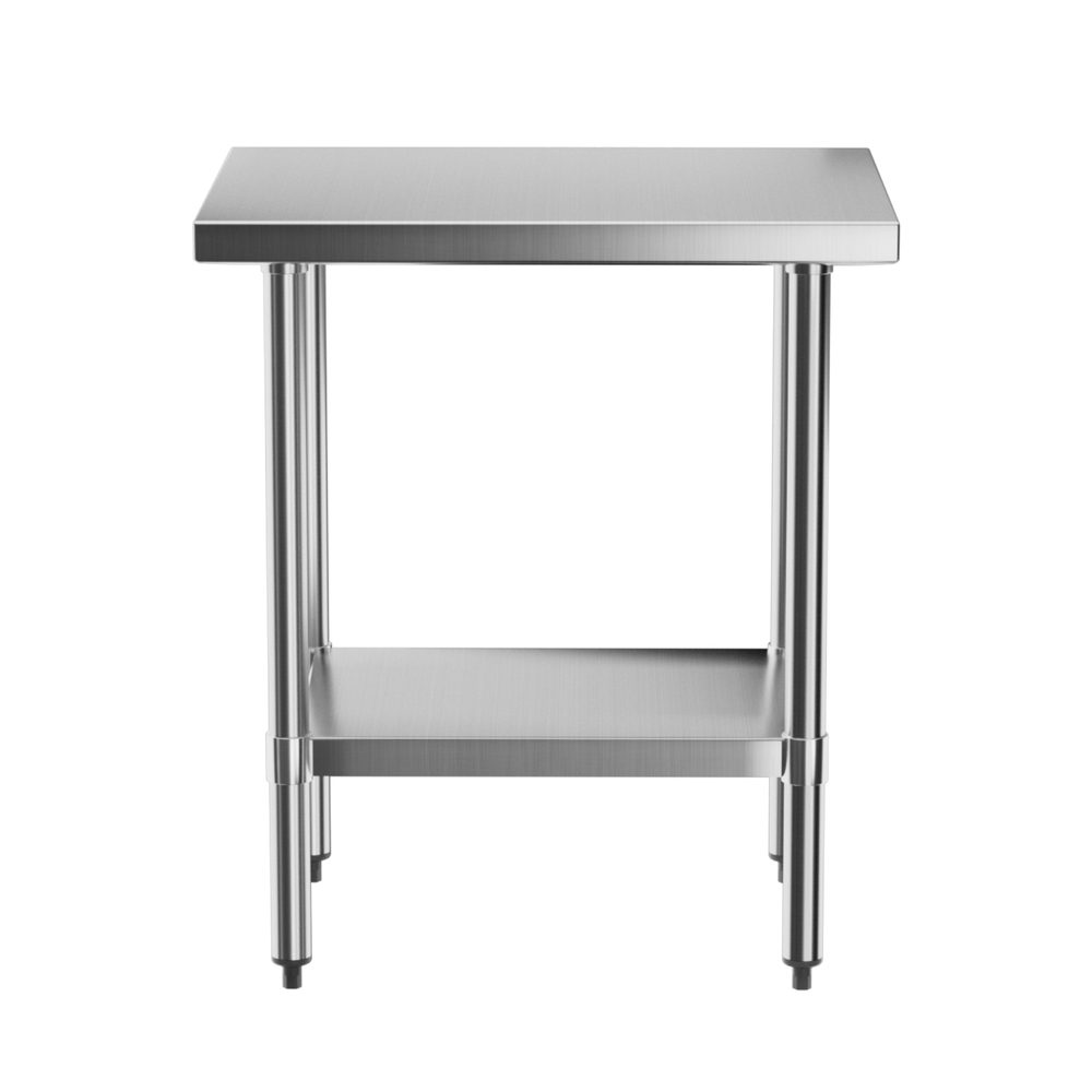 SSKB-430S-30-24-202507221511-02 Cefito Stainless Steel Kitchen Bench Work Table 610 x760MM 430 - Image 3