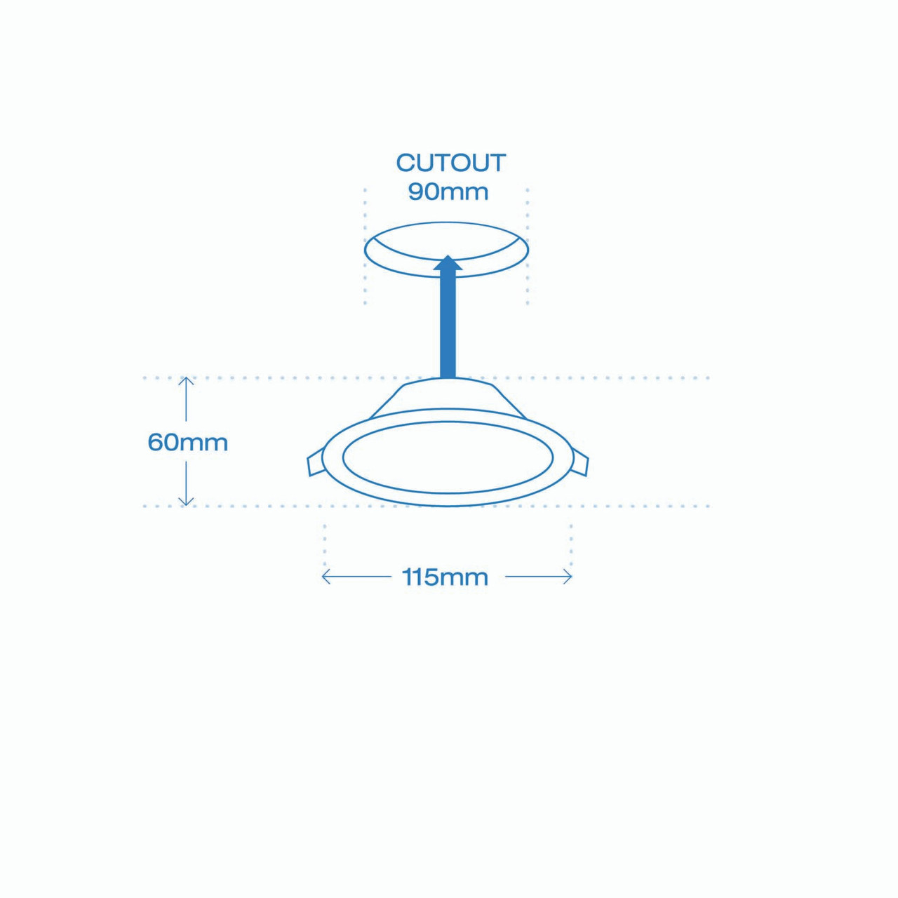 V1031-LSH-240WW10W-202507221410-07 Laser 10W Smart Downlight 240V - White - Image 8