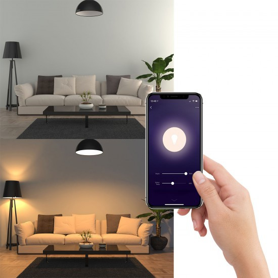V1031-LSH-E14WW5W-202507221410-04 Laser 5W Smart White Bulb E14 - App & Voice Controlled - Image 5
