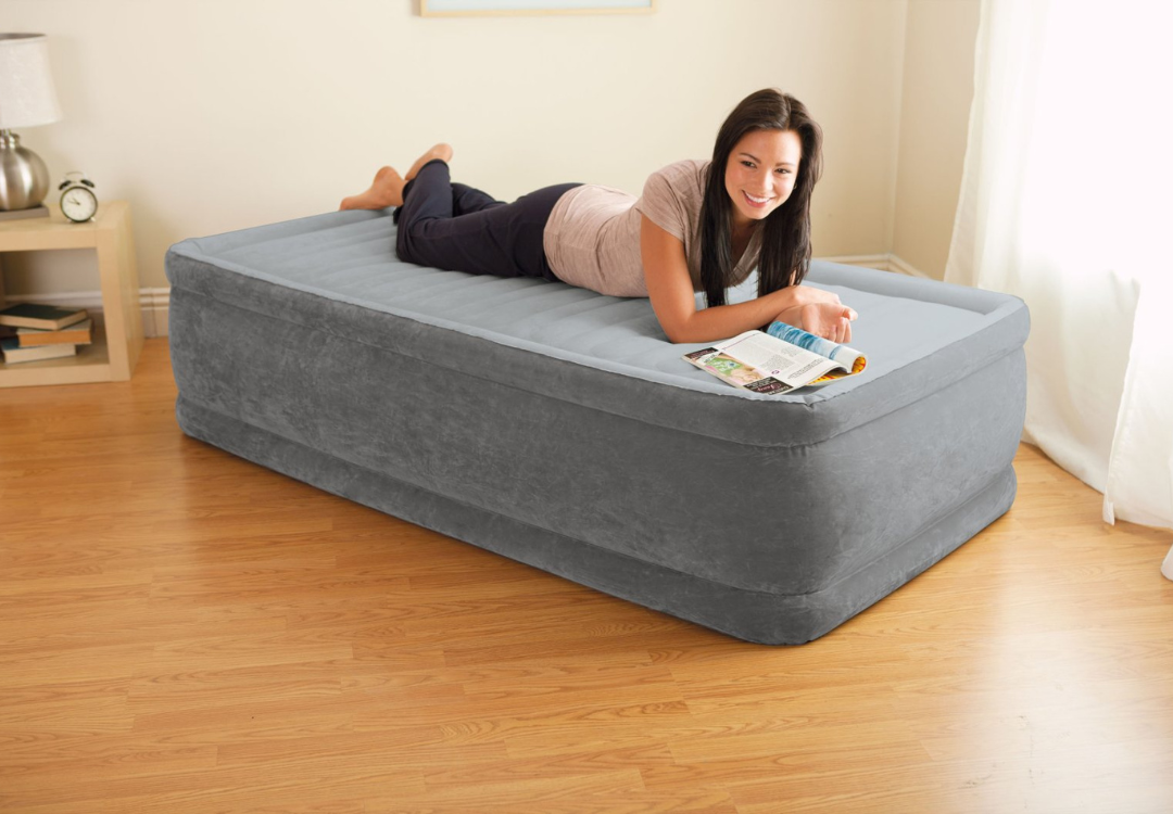 V1032-IXSINGLE46-64412-202508200921-11 Intex Single (Twin) Deluxe Air Bed 46cm 64412 - Image 12