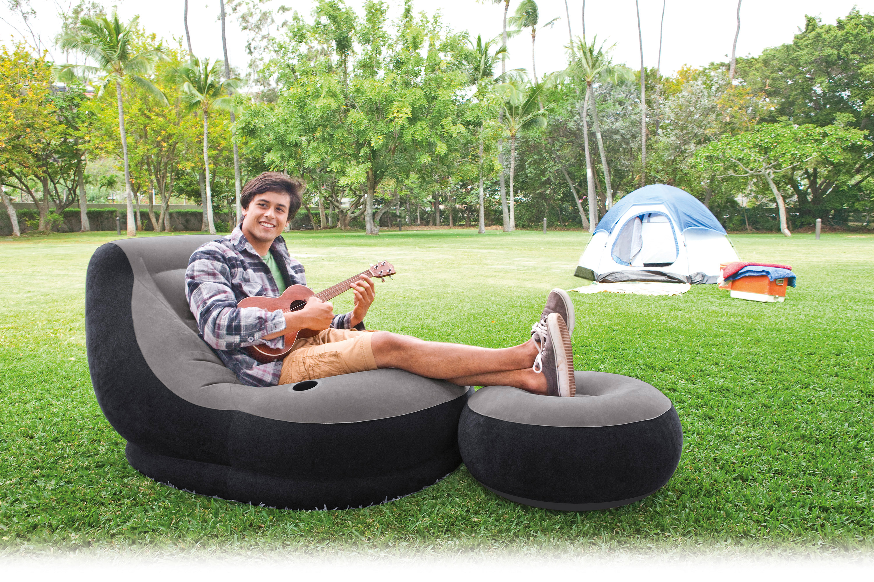V1032-IXULTRACHAIR_68564-202508201041-01 Intex Ultra Lounge Inflatable Chair and ottoman 68564 - Image 2
