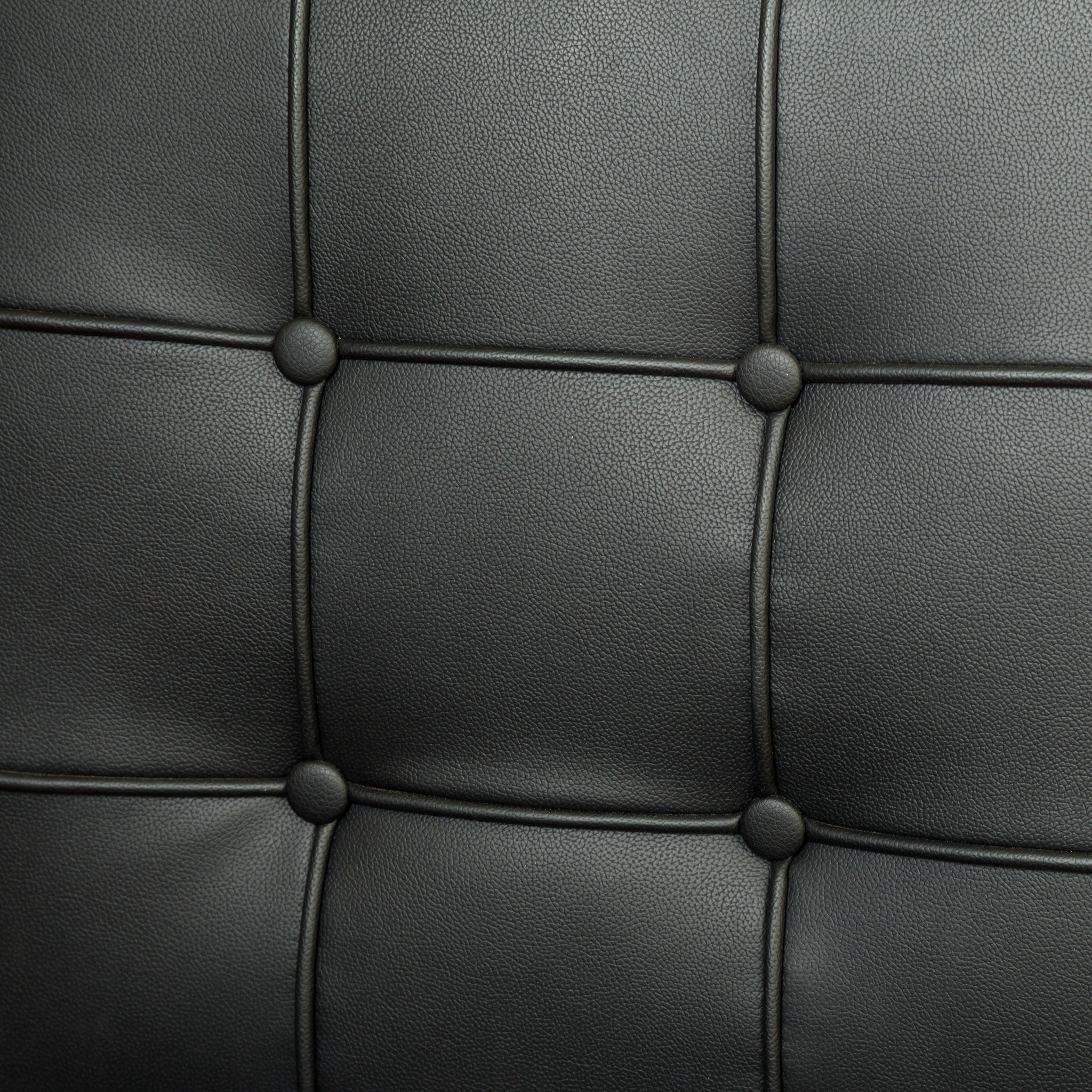 V1041-JMC-1082BLACK-202507151056-02 Pandora Modern Bonded Leather Dining Chair in Black - Image 3