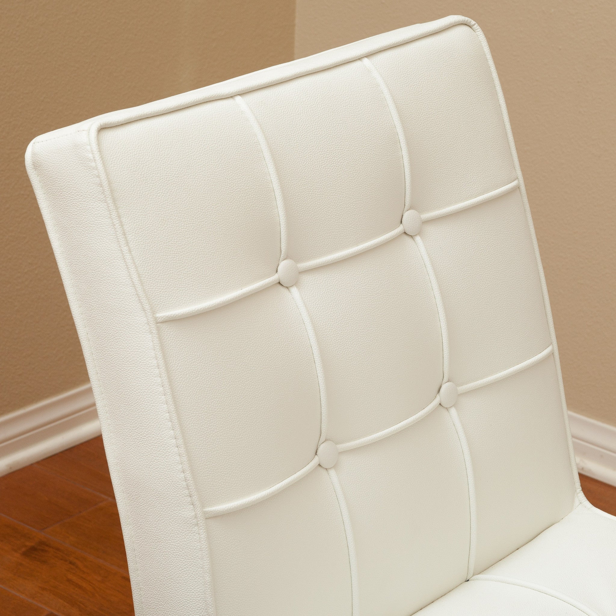 V1041-JMC-1082WHITE-202507151056-02 Pandora Modern Bonded Leather Dining Chair in White - Image 3