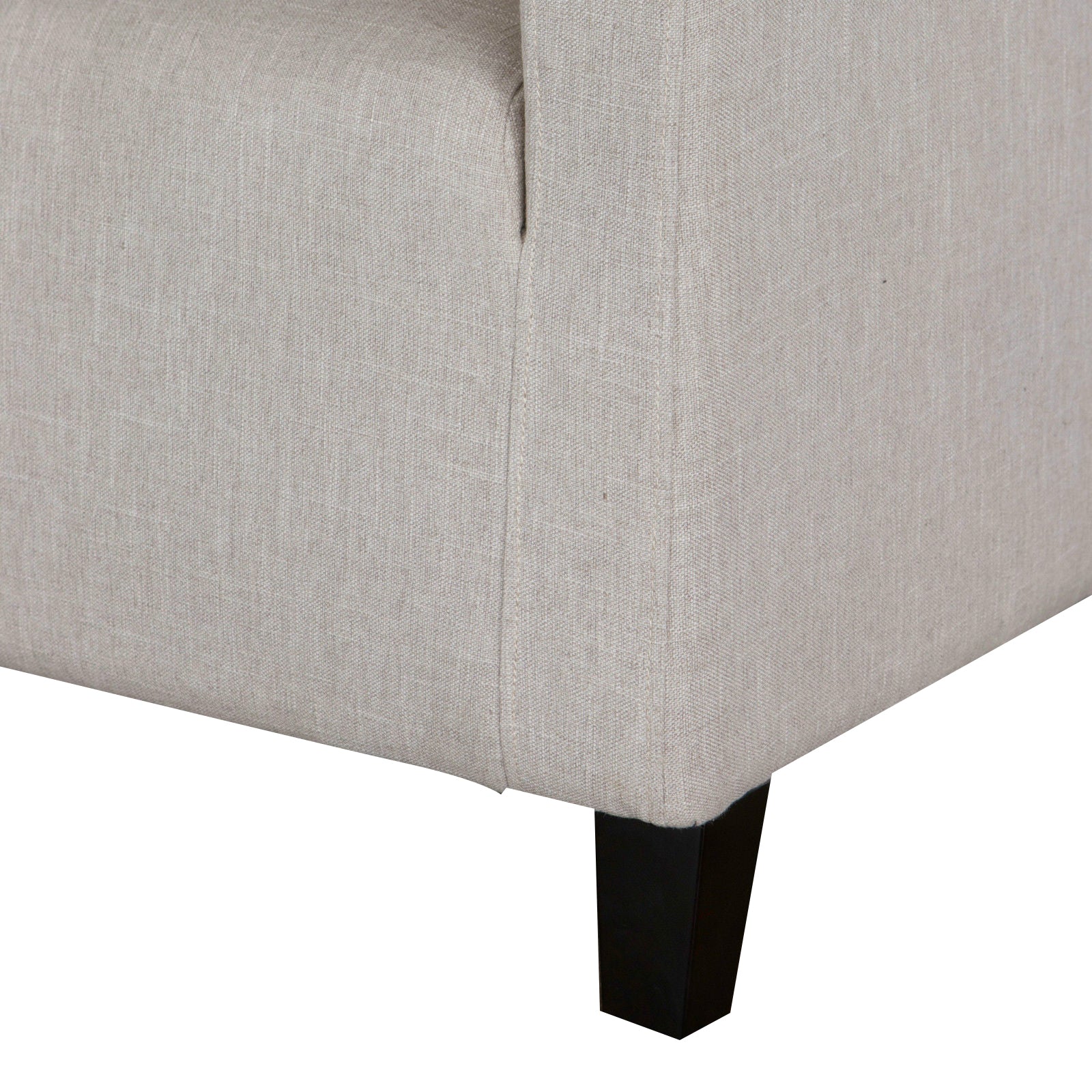 V1041-JSF-5007NATURAL-202507151110-01 Canberra Fabric Armchair & Ottoman in Natural Linen - Image 2
