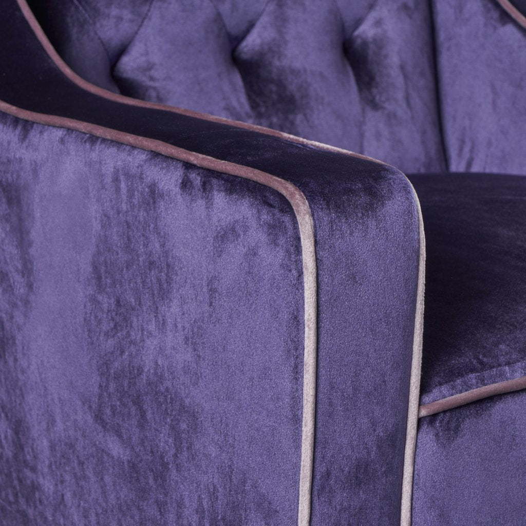 V1041-JSF-5034PLUM-202507151111-03 Lara Two Tone Tufted Plum New Velvet Club Armchair - Image 4