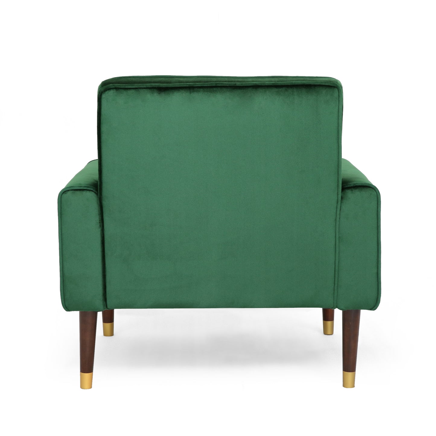 V1041-JSF-5108-1EMERALD-202507151111-04 Lewisham Emerald Tufted Velvet Armchair - Image 5