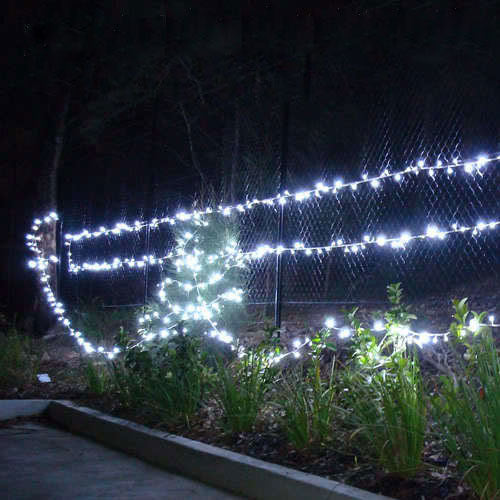 V1060-84200W-202508141925-00 Samland 24m 200 LED Christmas Fairy Light Clear String in White - Image 1