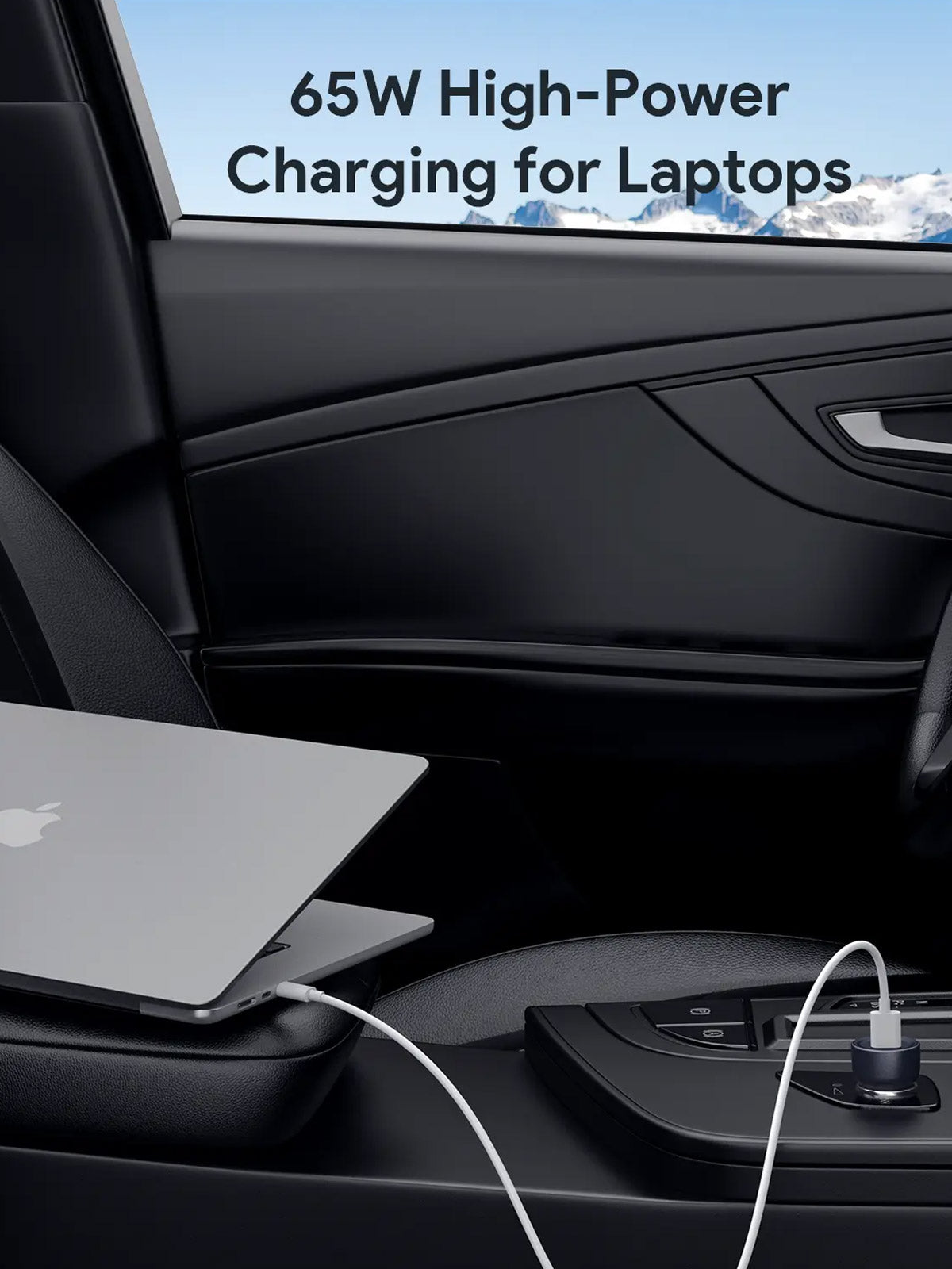 V1089-LLTSN1049377-202509030927-01 Aukey Enduro Dual 65W 2-Port Car Charger (CC-Y23) - Image 2