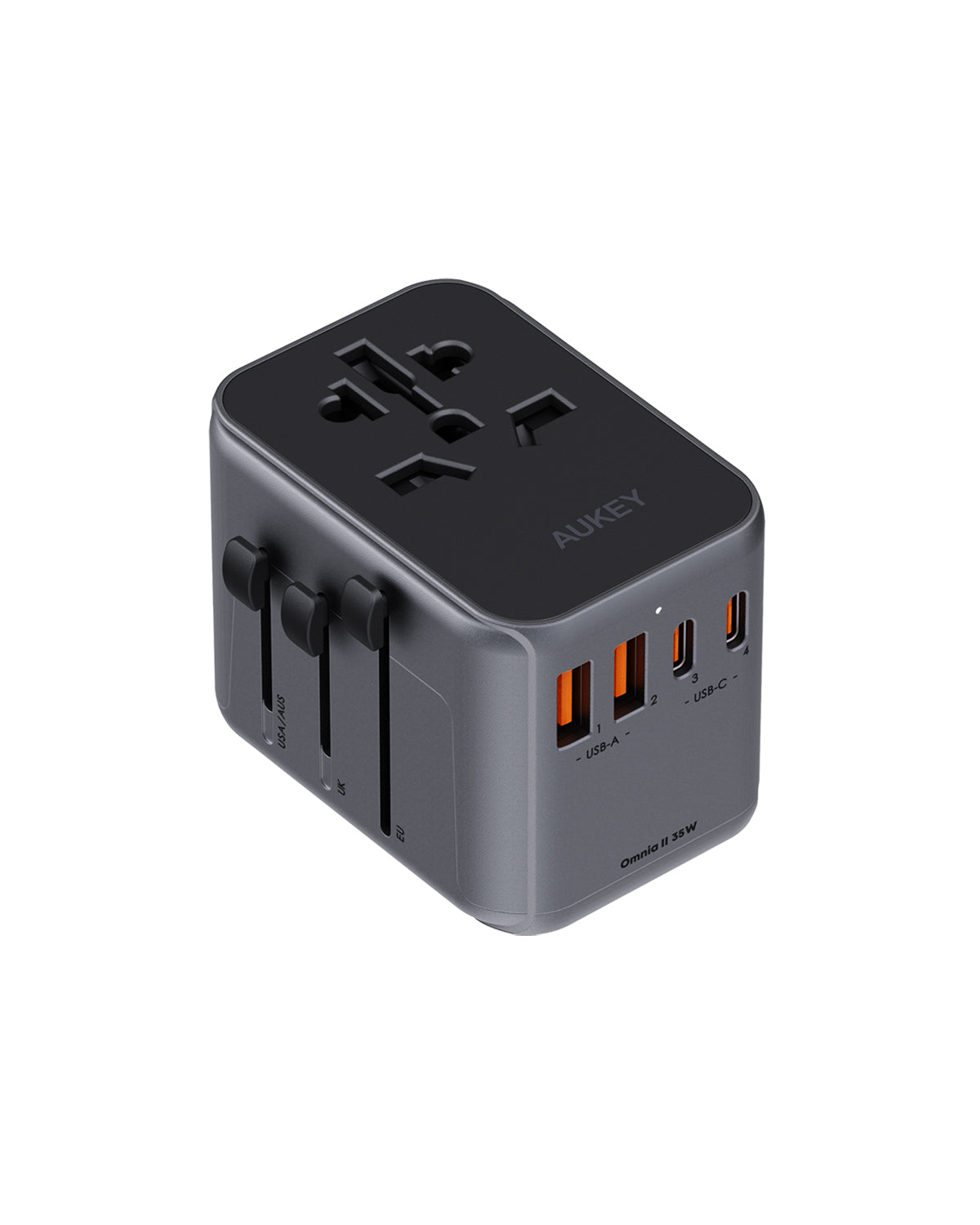 V1089-LLTSN1049852-202509030922-06 Aukey Travel Mate 35W GaN Universal Adapter with USB ports (PA-TA07A) - Image 7