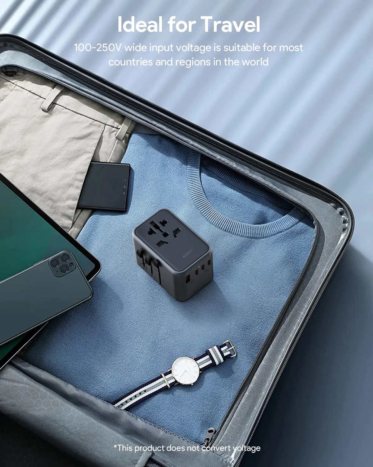 V1089-LLTSN1049853-202509030922-06 Aukey Travel Mate 65W GaN Universal Adapter with USB ports (PA-TA08A) - Image 7