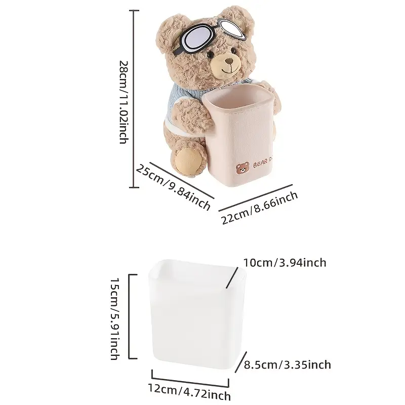 V1105-YALJT-001-202509151449-02 A cute car tissue holder and trash can in one, a creative car storage rack, and a car handrail for storing interior accessories - Image 3
