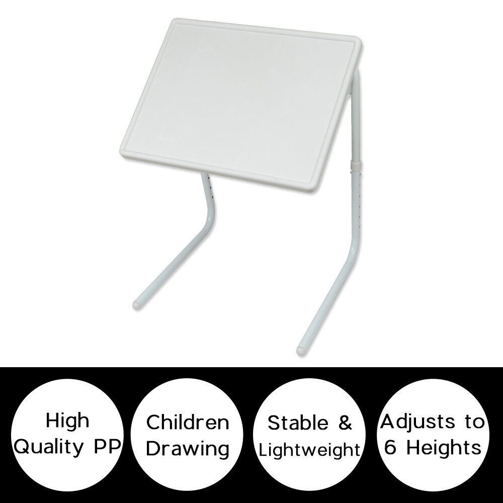 V178-66704-202508050930-02 Adjustable Foldable Laptop Table Tray Steel MDF - Image 3