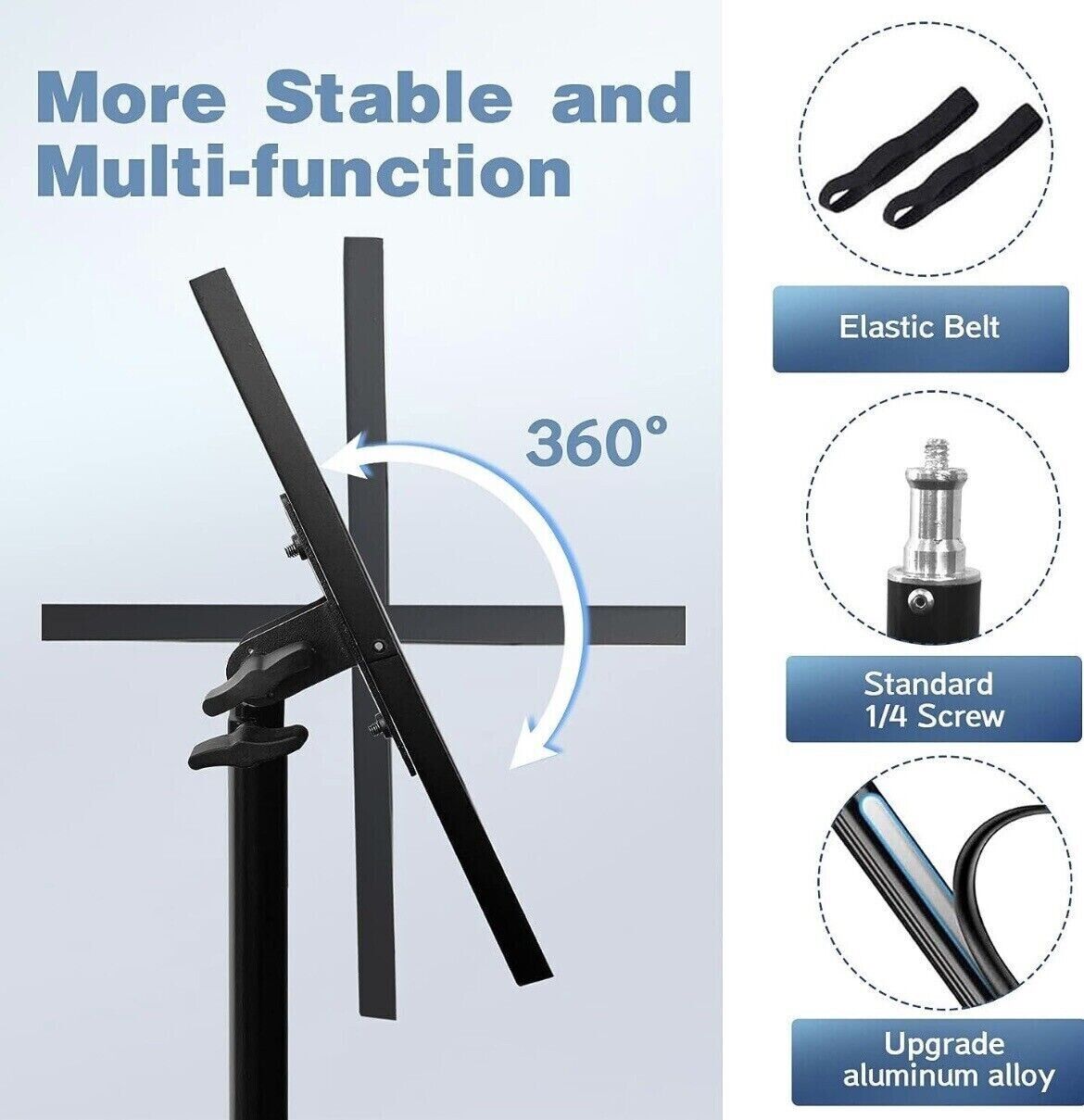 V178-66707-202508050935-06 Adjustable Tripod Stand for Projector & Laptop 22-55 Portable - Image 7