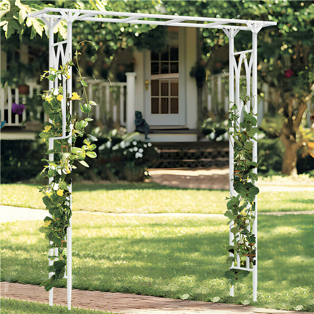V178-66753-202508051005-04 Stereoscopic Metal Garden Arch Arbor Wedding Pergola Trellis - Image 5
