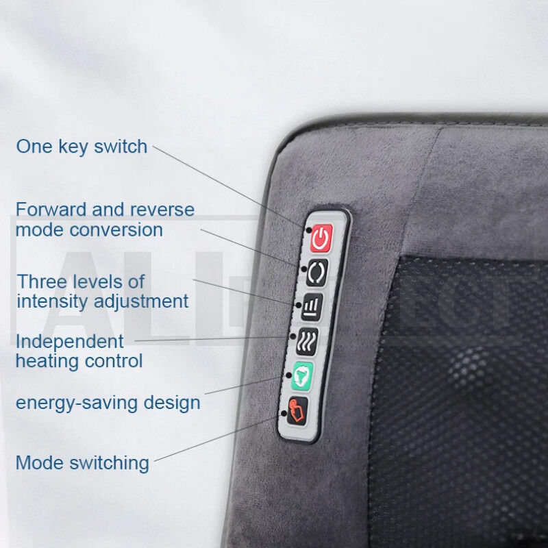 V178-66963-202508050930-07 Electric Full Body Massage Mat 10 Motors Heated 45cm Width - Image 8