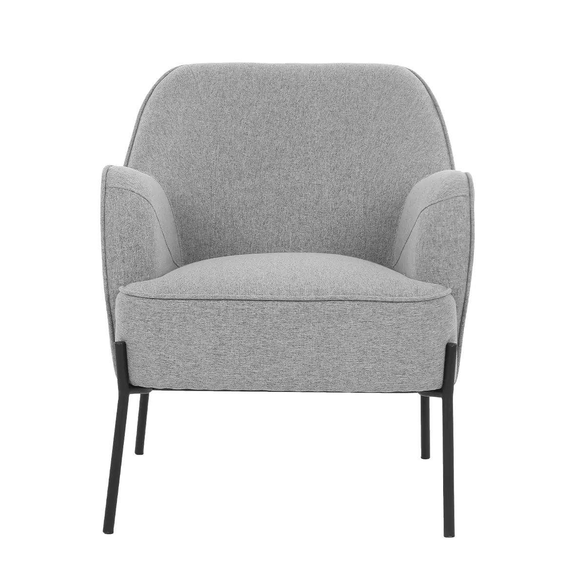 V178-67291-202508051045-03 Hugo upholstered armchair light grey - Image 4