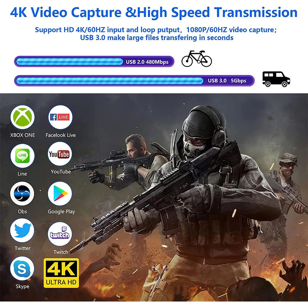 V462-MD-172-01-202508081115-07 4K 1080P 60FPS HDMI to USB 3.0 Video Capture Card For PS4/PC/OBS Nintendo Switch - Image 8