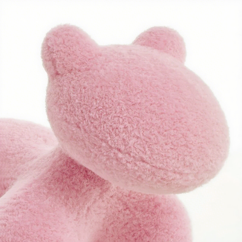 V498-STOOLPINK-202508081045-03 Lamb Stool Chair Pink - Image 7