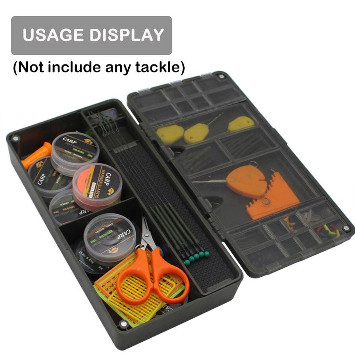 V528-CARPFISH-COMPARTMENT-BOX-846596-202509251652-03 Fishing Accessories Multifunctional Storage Box Tackle Organizer Case Waterproof - Image 4