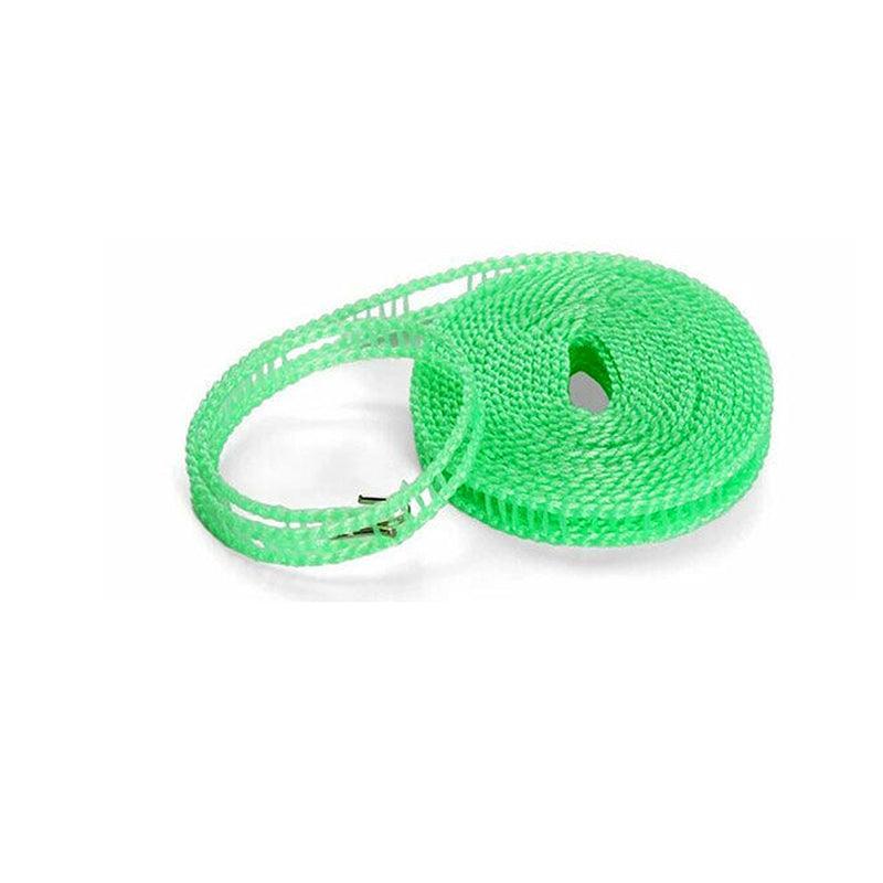 V528-CLOTHESLINE-GREEN-5M-025441-202509251446-07 Portable 5M Travel Clothes Line Washing Rope Non Slip Airer Laundry Clothesline - Green - Image 8