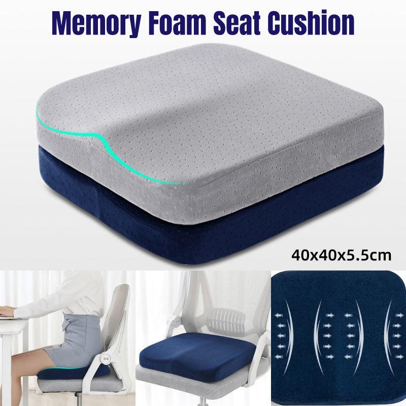 V528-CUSHION-NAVY-BLUE-482089-202509251435-00 Square Seat Cushion Office Car Chair Cushion Comfort Support for Long Sitting - Image 1