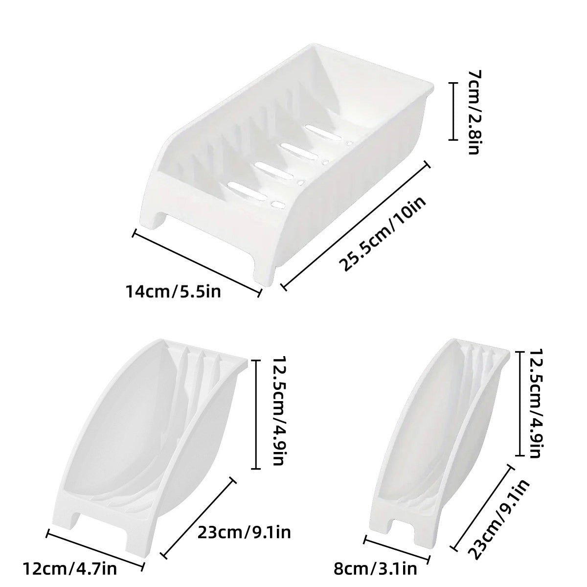 V528-DISH-RACK-3PCS-622528-202509251116-02 3pcs Home Bowl Storage Cabinet Built-in Cutlery Dish Rack Shelf Organizer Set - Image 3