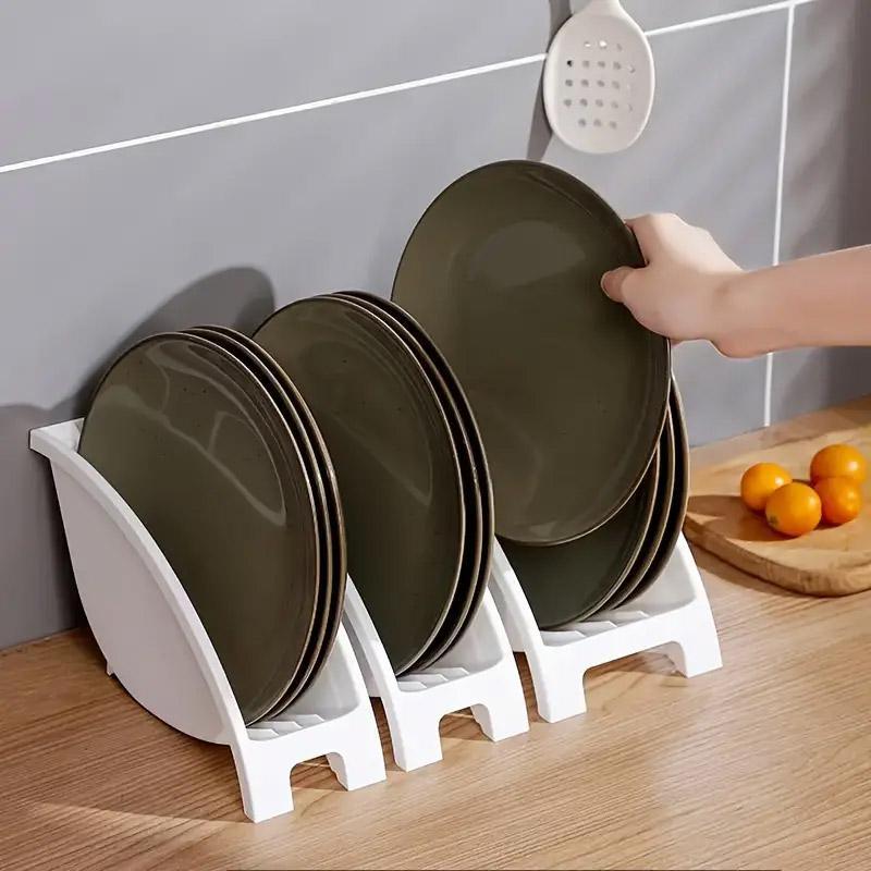 V528-DISH-RACK-3PCS-622528-202509251116-03 3pcs Home Bowl Storage Cabinet Built-in Cutlery Dish Rack Shelf Organizer Set - Image 4