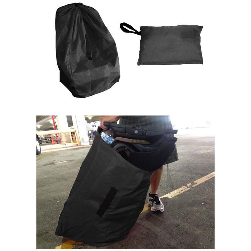 V528-DUSTBAGSTORAGEBAGBLACK-633172-202509251452-03 Universal Travel Bag for Carrier or Booster Seat Storage at Airport Gate - Image 4