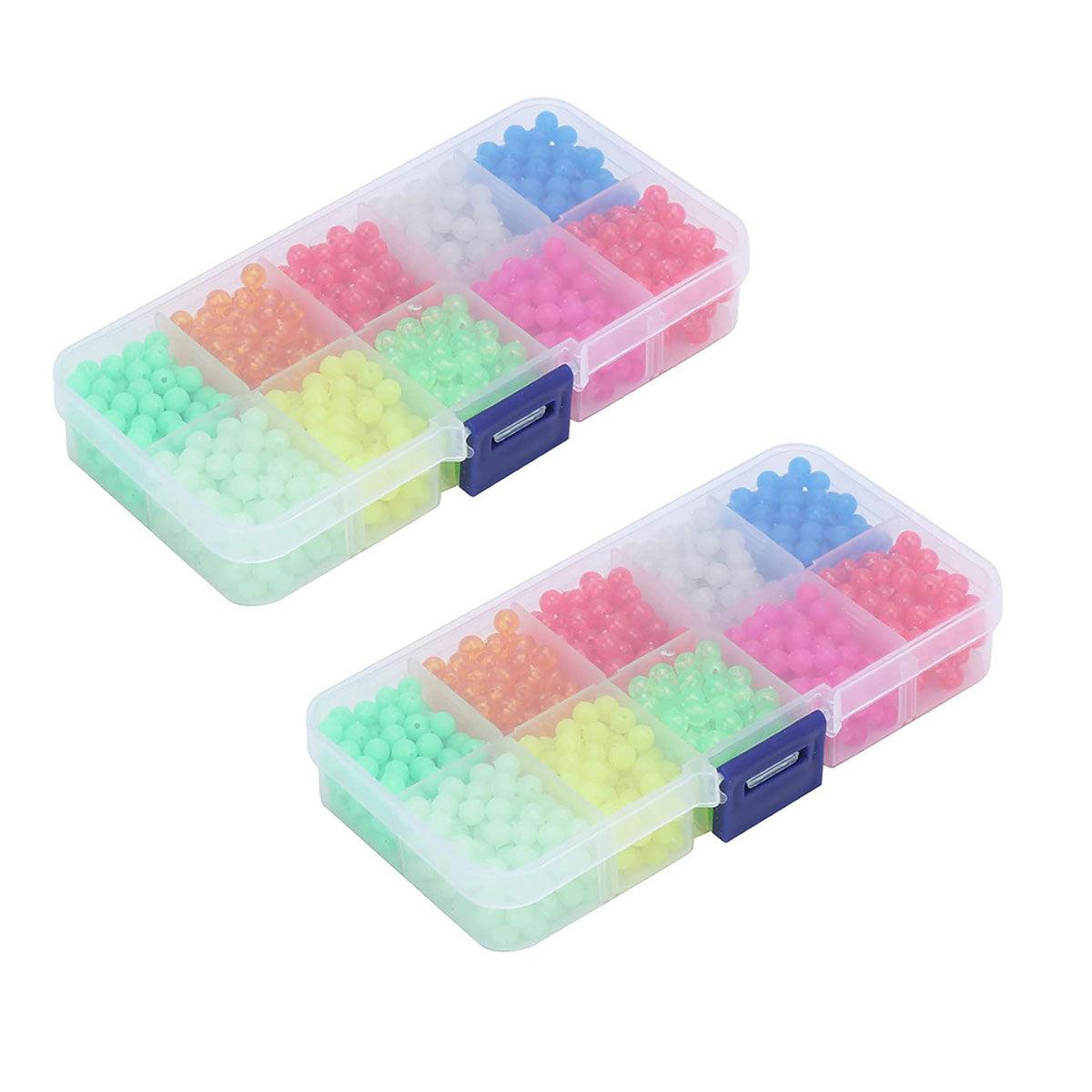 V528-FISHING-ACCESSORIES-2BOX-824571-202509251220-01 High Quality 2 Boxes of Round Colourful Fishing Beads Tackle Accessories Kit - Image 2