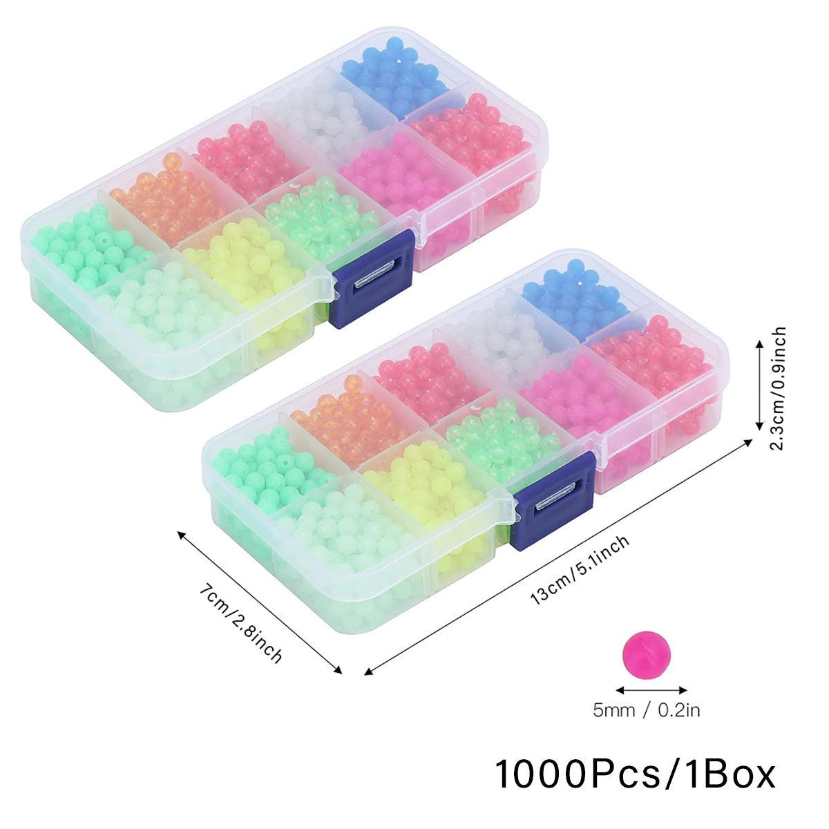 V528-FISHING-ACCESSORIES-2BOX-824571-202509251220-02 High Quality 2 Boxes of Round Colourful Fishing Beads Tackle Accessories Kit - Image 3