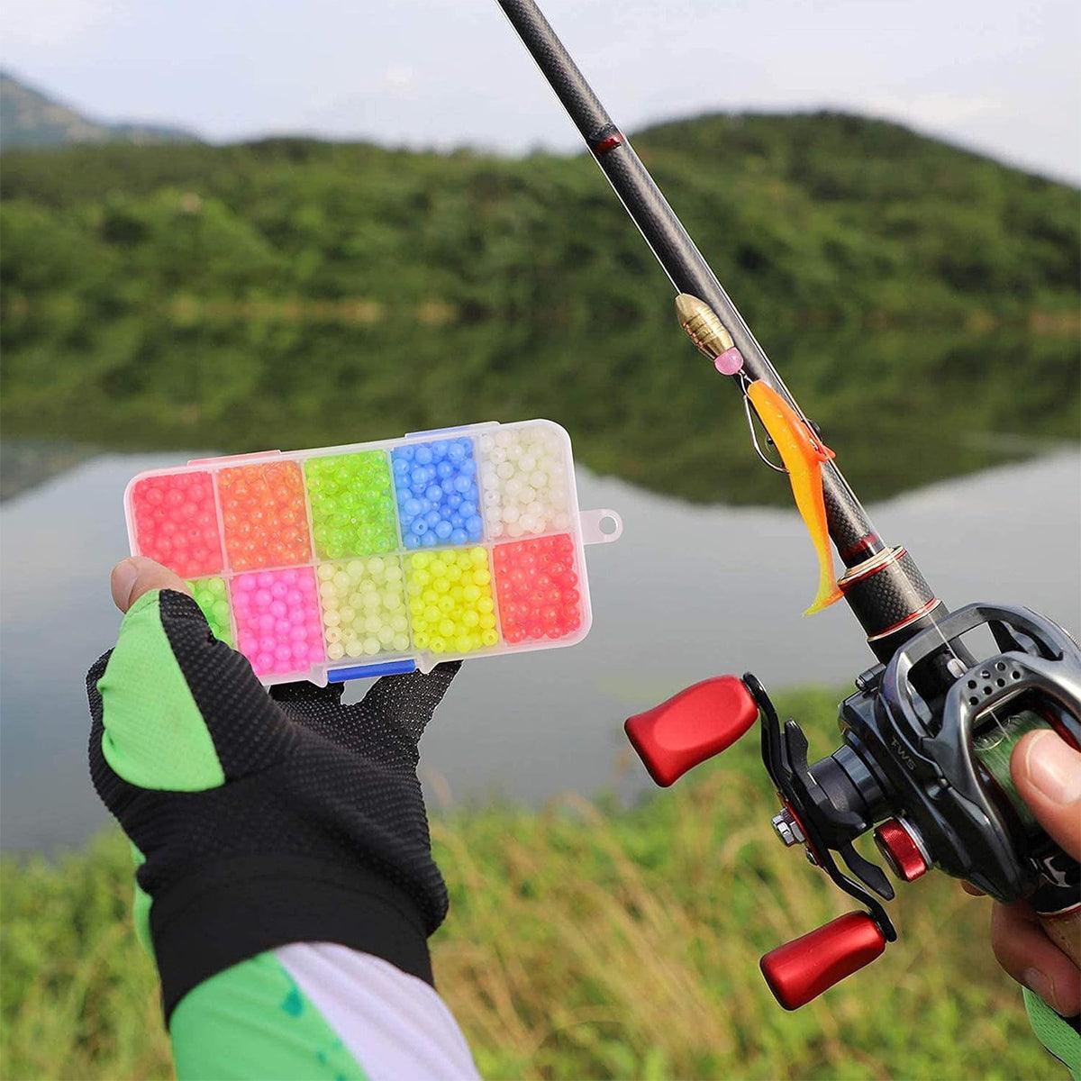 V528-FISHING-ACCESSORIES-2BOX-824571-202509251220-04 High Quality 2 Boxes of Round Colourful Fishing Beads Tackle Accessories Kit - Image 5