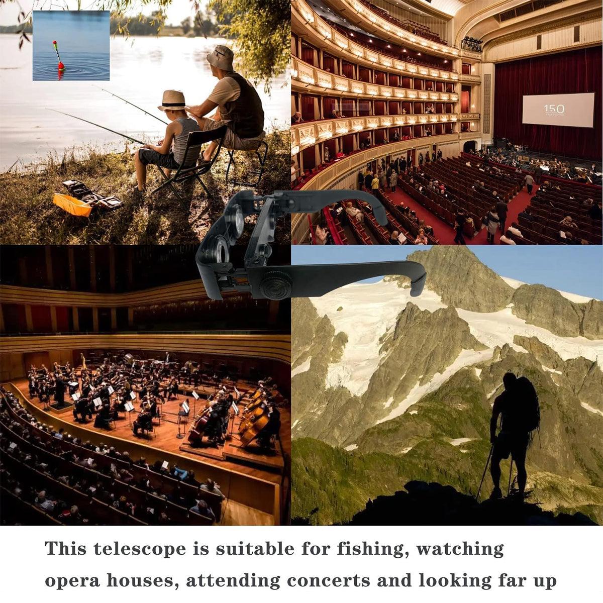 V528-FISHING-GLASS-BAG-752755-202509251535-03 Fishing Binoculars Multifunctional Outdoor Glasses Waterproof HD Lens Sports - Image 4