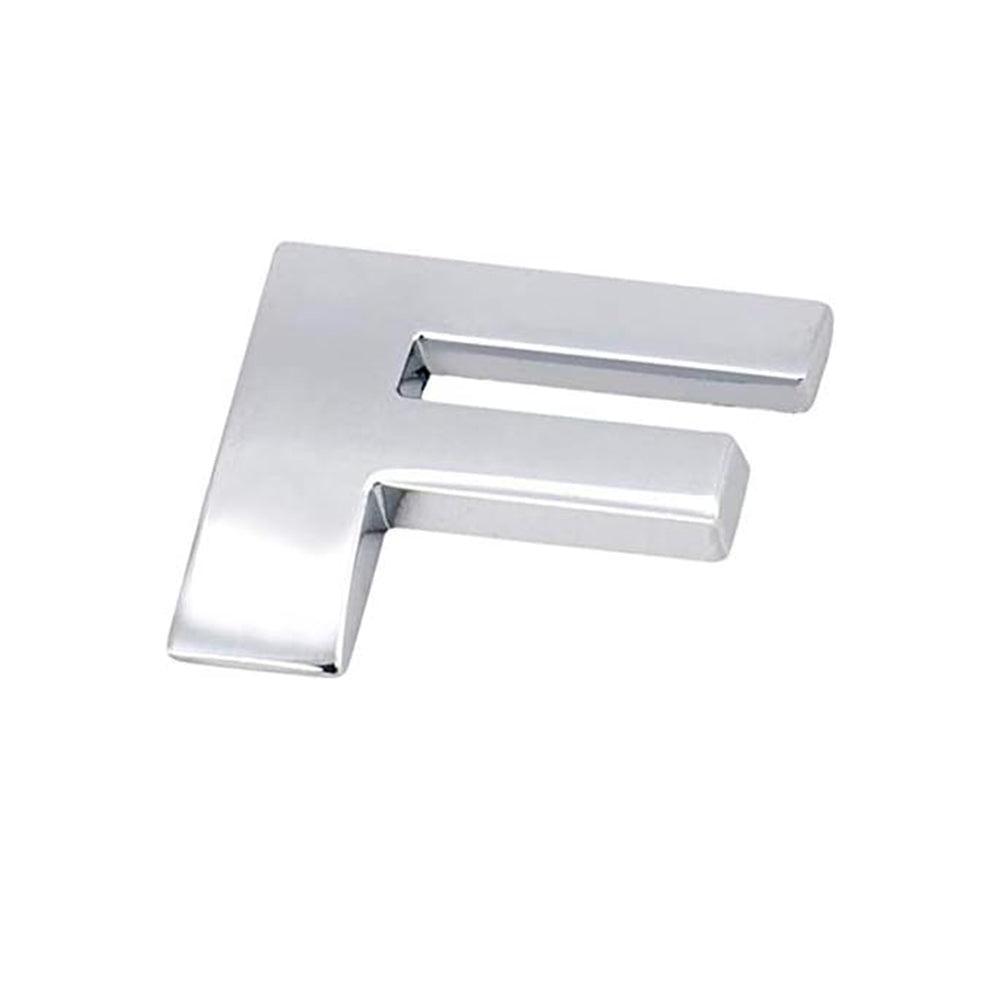 V528-LETTER-NUMBER-66439-202510010009-10 A-Z Alphabet Letters Car Sticker Self Adhesive Auto Badge Emblem 3D Chrome Good - X - Image 11