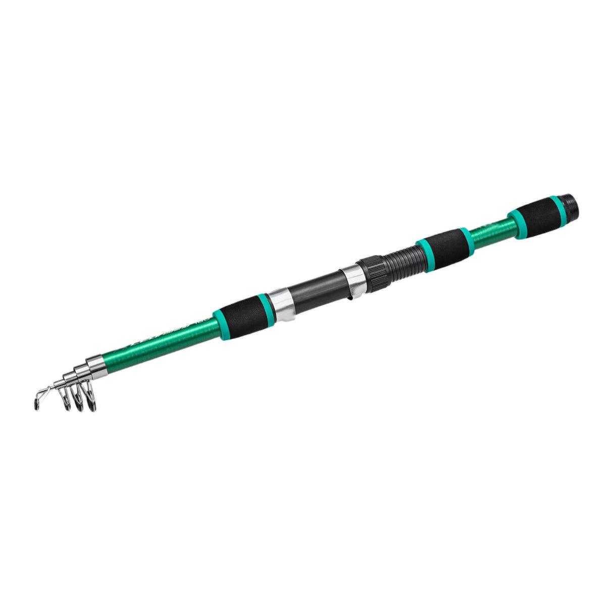 V528-SHORT-FISH-ROD-RED-461440-202510010437-05 Telescopic Fishing Rod Lightweight Portable Sea Casting Rod Durable Glass Steel - Red - Image 6