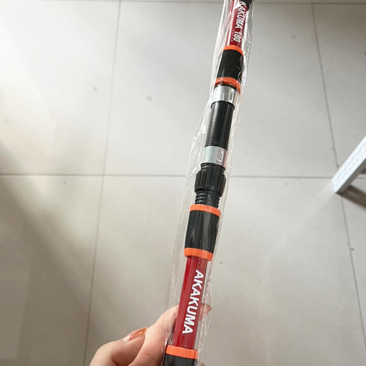 V528-SHORT-FISH-ROD-YELLOW-441701-202510010445-03 Telescopic Fishing Rod Lightweight Portable Sea Casting Rod Durable Glass Steel - Yellow - Image 4