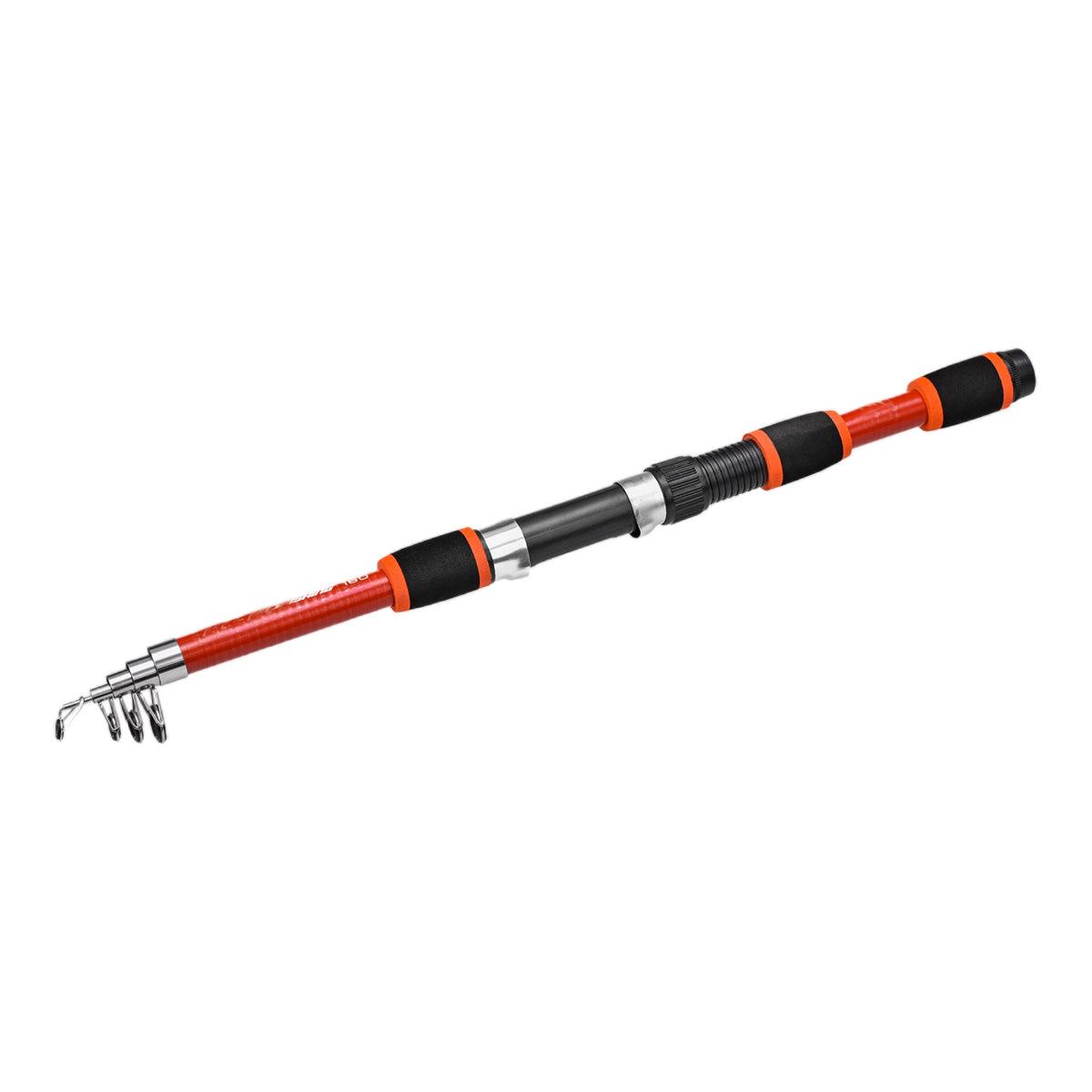 V528-SHORT-FISH-ROD-YELLOW-441701-202510010445-08 Telescopic Fishing Rod Lightweight Portable Sea Casting Rod Durable Glass Steel - Yellow - Image 9