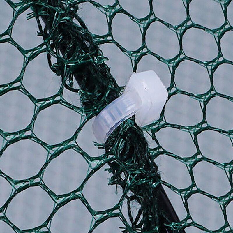 V528-TRAPNET-10HOLE-124791-202510011018-02 Large Fishing Net Fish Crab Yabbie Trap Minnow Crawfish Shrimp Cage Net Foldable - 10 Side 10 Holes - Image 3