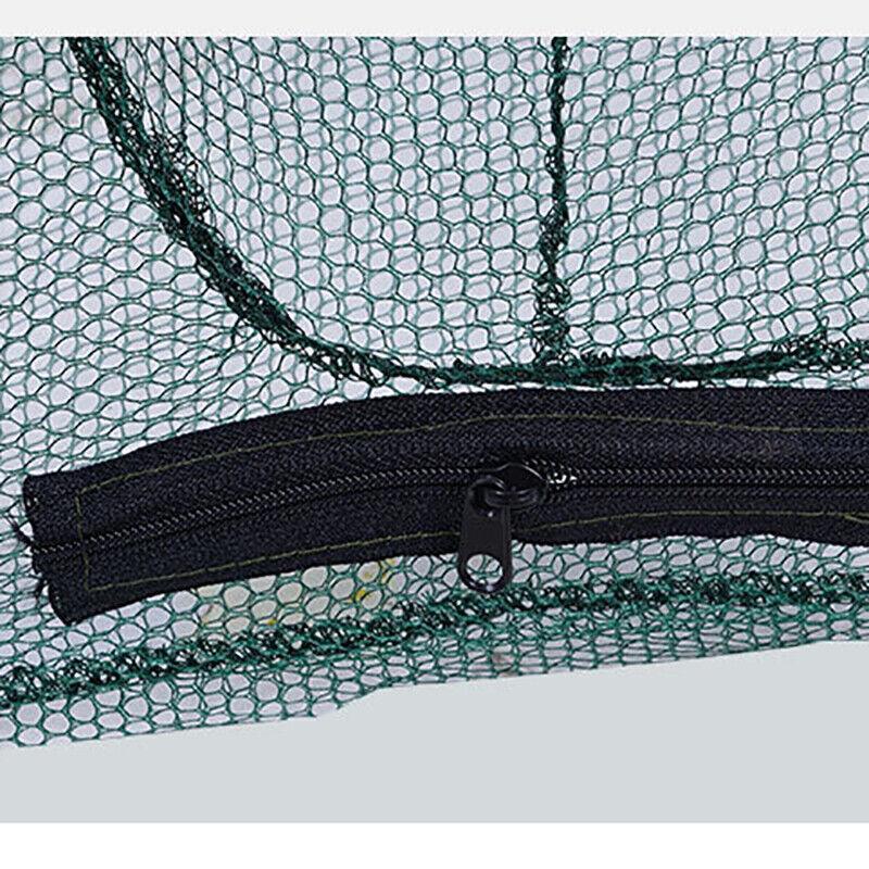 V528-TRAPNET-10HOLE-124791-202510011018-04 Large Fishing Net Fish Crab Yabbie Trap Minnow Crawfish Shrimp Cage Net Foldable - 10 Side 10 Holes - Image 5