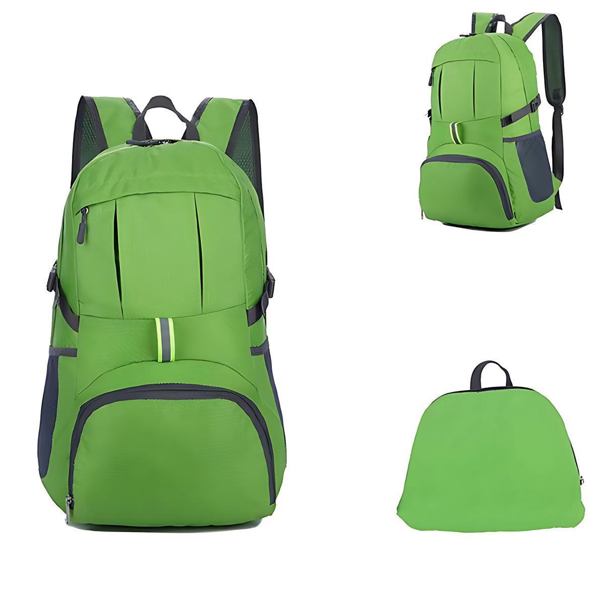 V528-TRAVELBAG-BLACK-562424-202510010800-07 35L Light Foldable Waterproof Outdoor Sports Backpack Camping Hiking Travel Bag - Black - Image 8