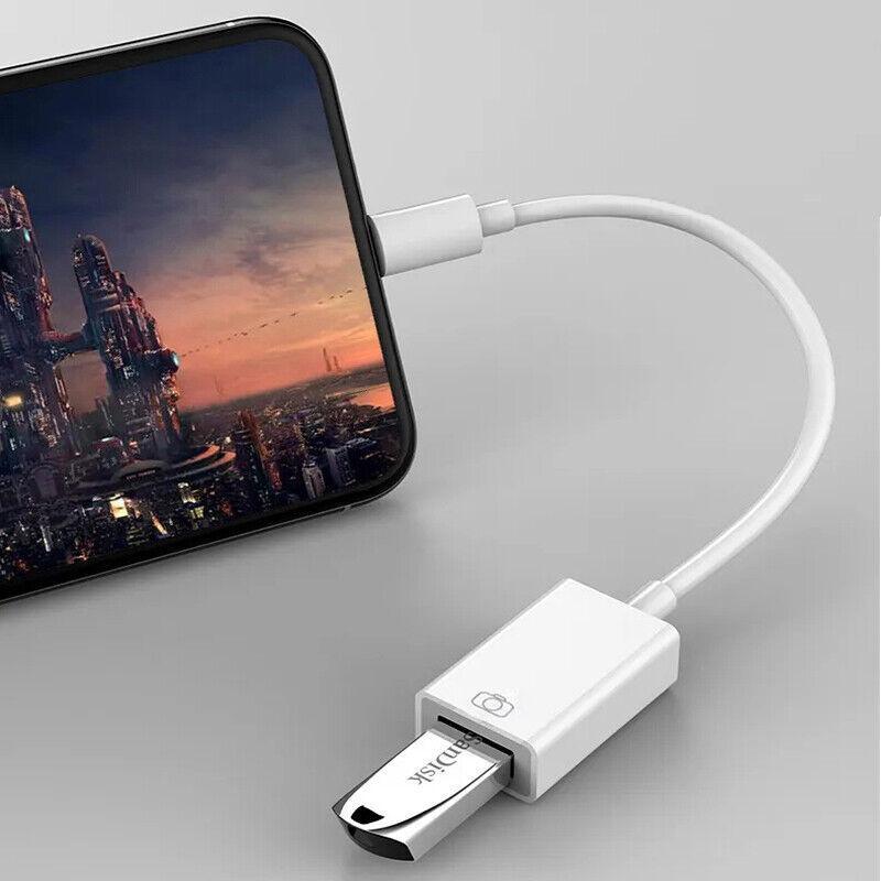V528-TYPE-COTG-140838-202510010418-02 For Iphone Or Type C To Usb Otg Data Cable Adapter Male 3.0 A Female Converter - Type-C - Image 3