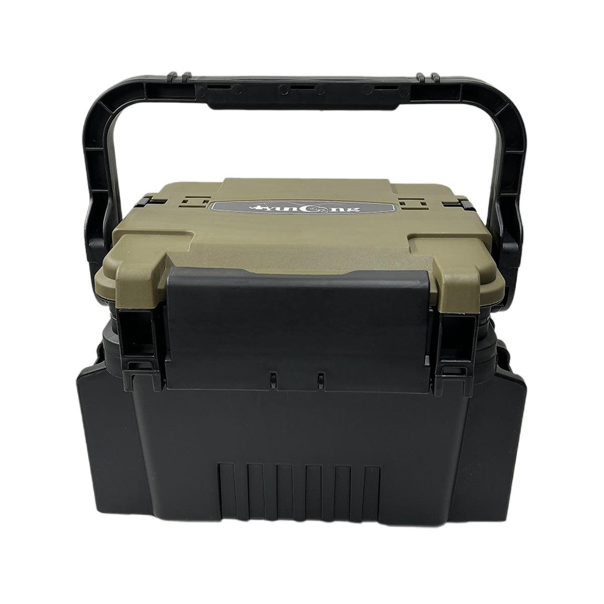 V528-VERSATILE-FISHING-BOX-BU-668942-202509301418-06 Multifunctional Fishing Tackle Box Portable Gear Storage Case Organizer Tool Box - Blue - Image 7