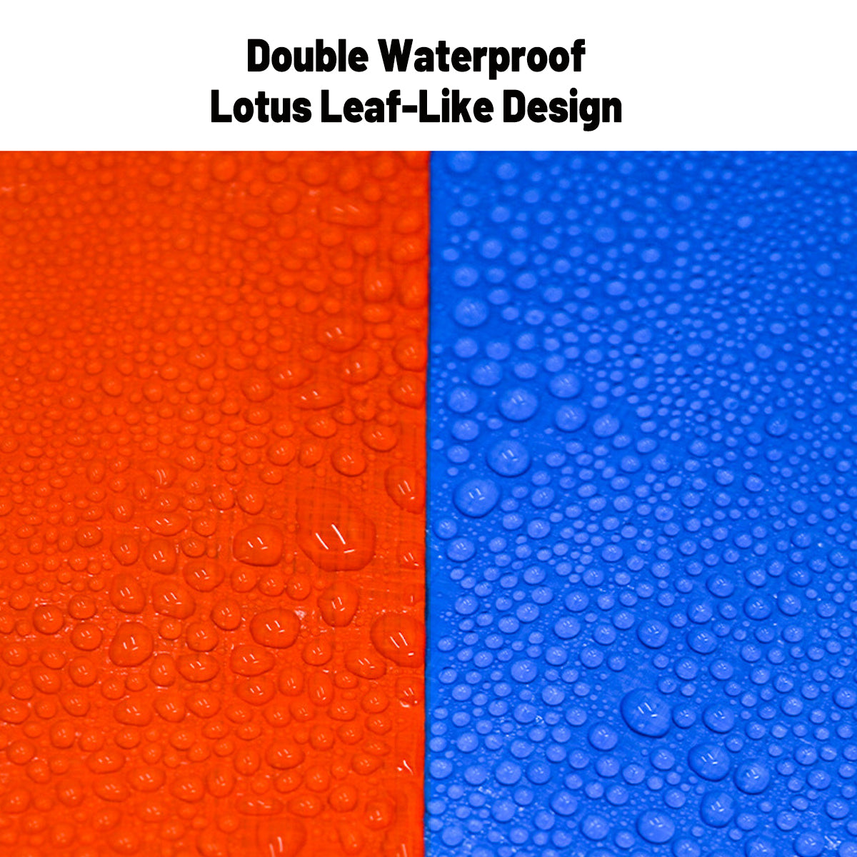 V528-WATERPROOF-CLOTH-2-2M-541441-202510010900-04 Waterproof Plastic Tarp Cover Heavy Duty Ground Sheet Rainproof Dustproof Blue - 2x2m - Image 5